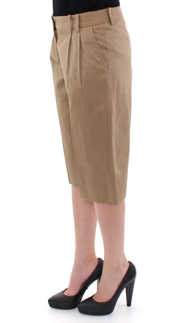 Dolce & Gabbana Elegant Beige Cotton Shorts for Women