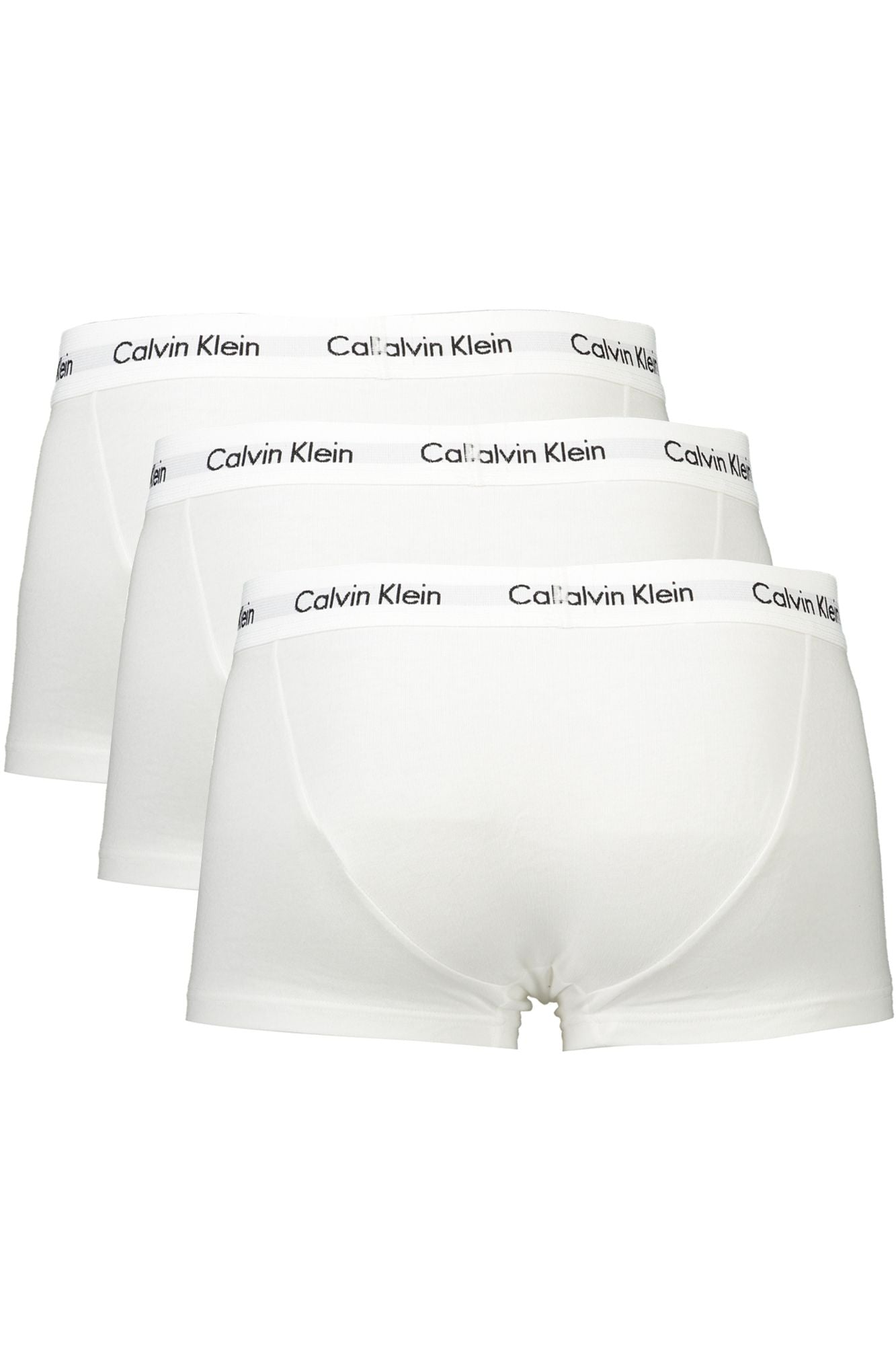 Calvin Klein White Cotton Men Trunk