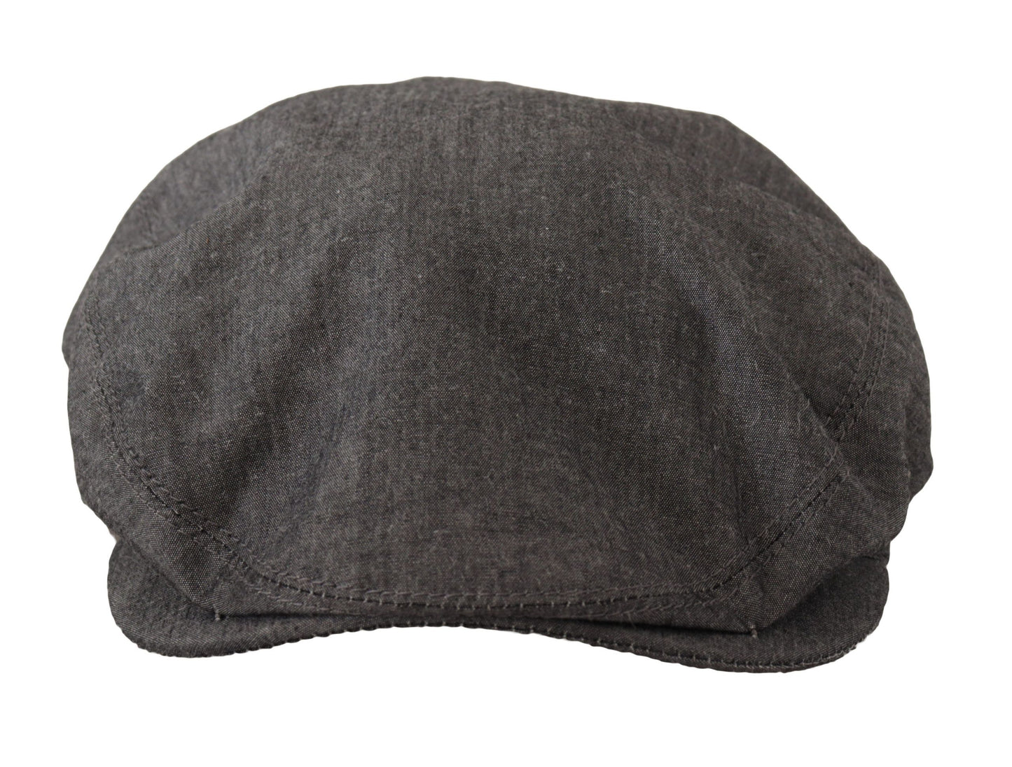 Dolce & Gabbana Elegant Gray Newsboy Hat