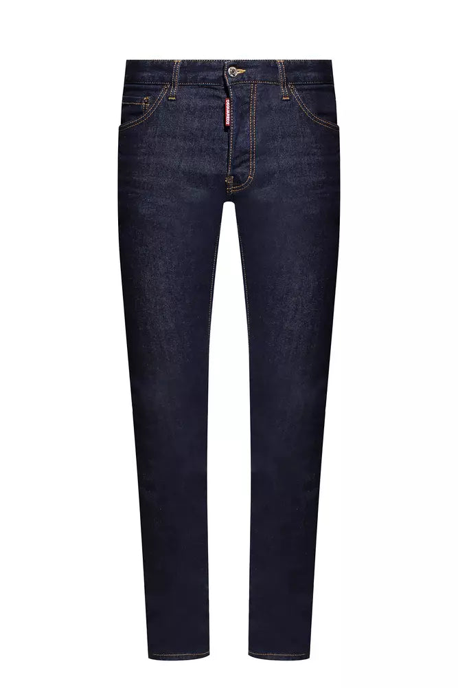 Dsquared² Navy Blue Cool Guy Tapered Jeans