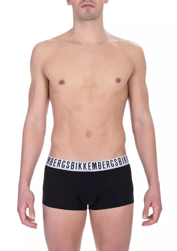 Bikkembergs Black Cotton Men's Trunk