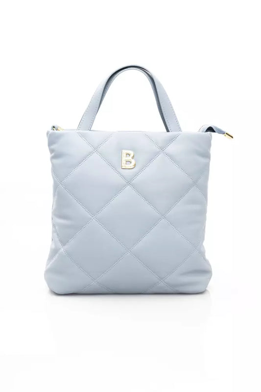 Baldinini Trend Light Blue Polyethylene Women Shoulder Bag