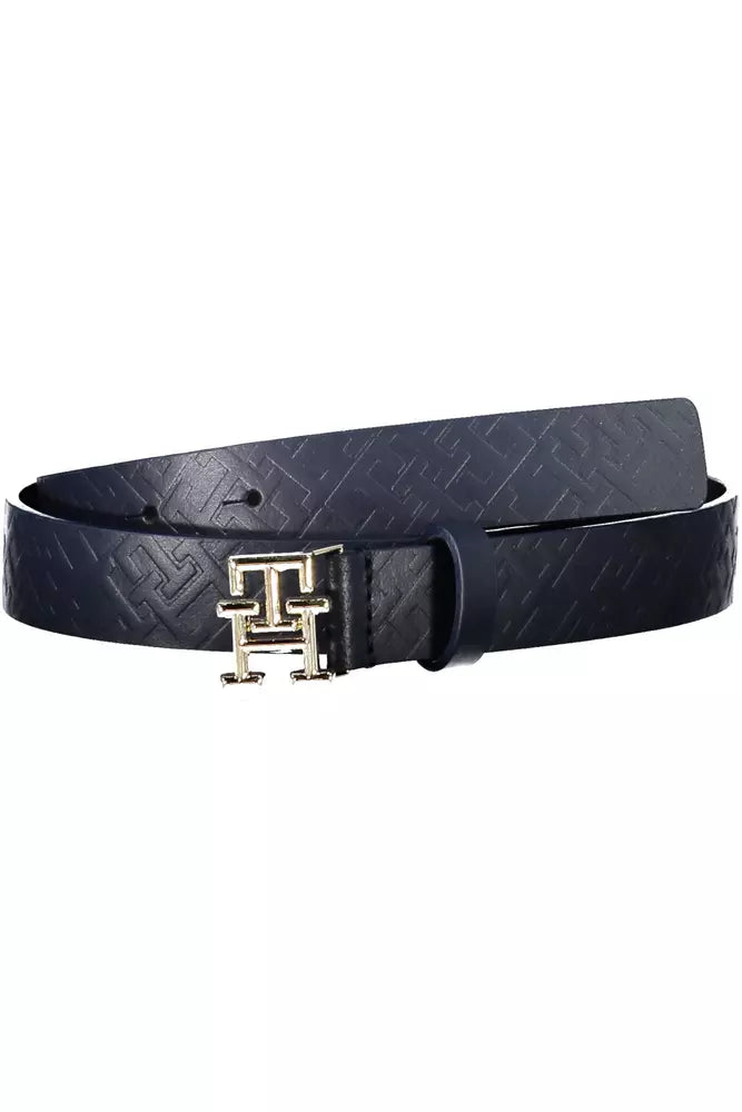 Tommy Hilfiger Blue Leather Women Belt