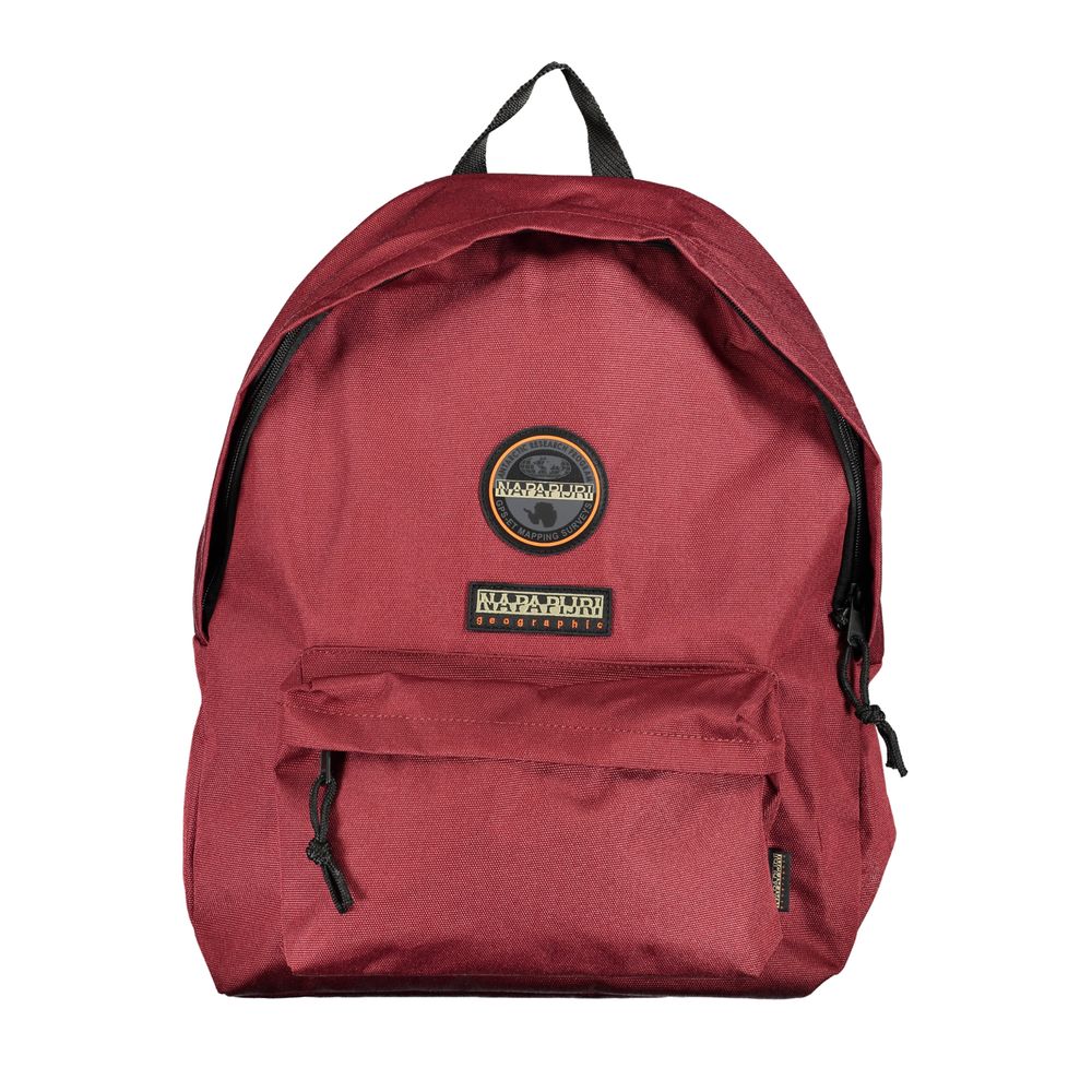 Napapijri Red Cotton Men Backpack