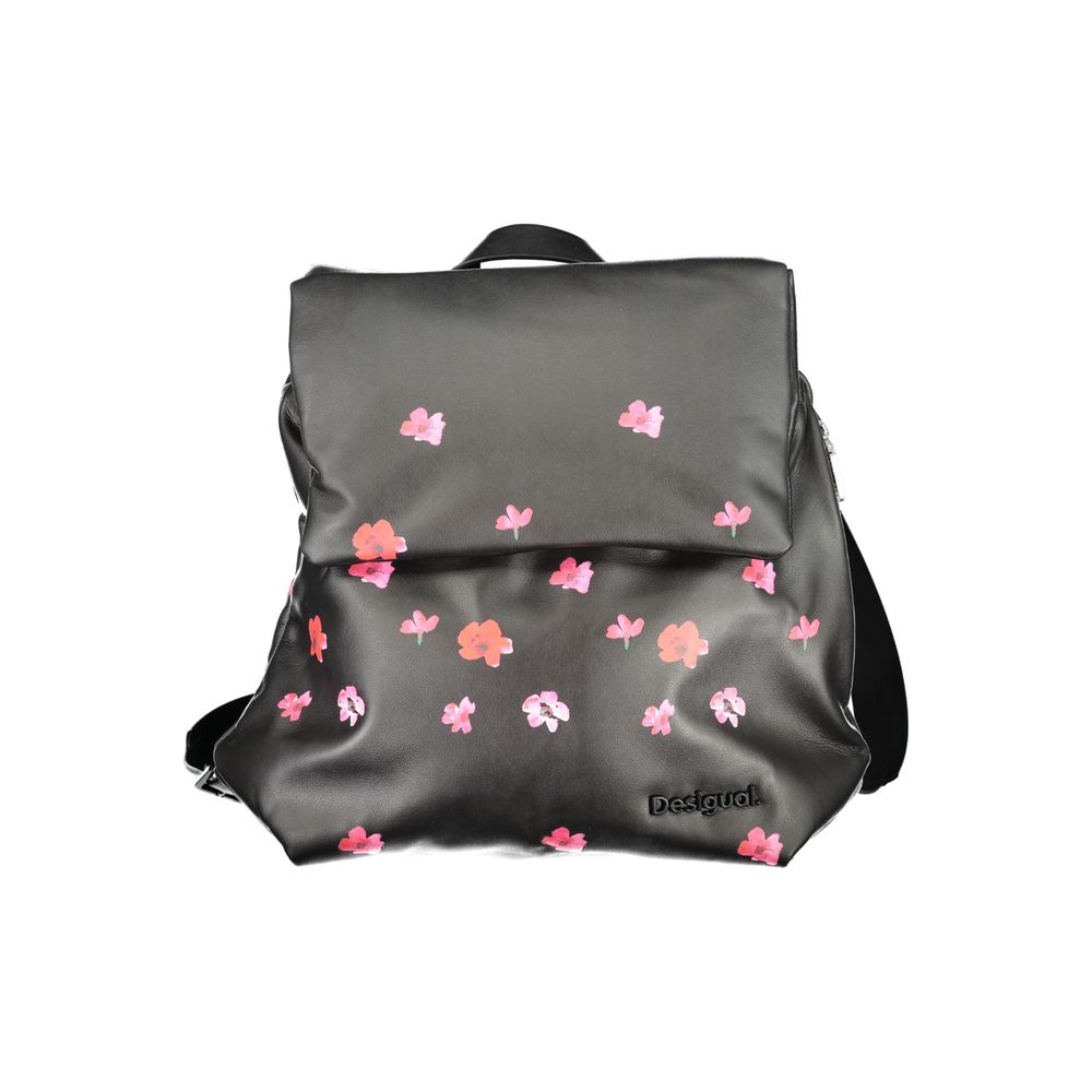 Desigual Black Polyethylene Backpack