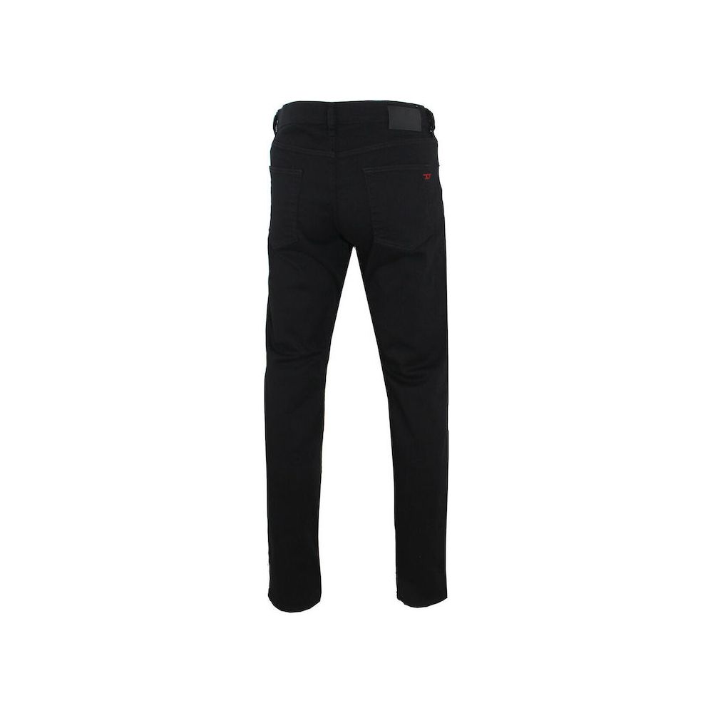 Diesel Black Cotton Jeans & Pant