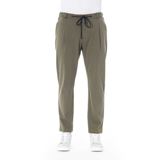 Distretto12 Green Cotton Jeans & Pant