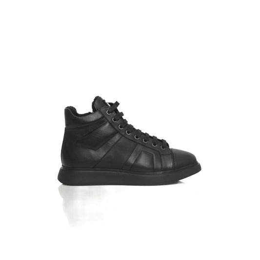 Cerruti 1881 Black COW Leather Sneaker