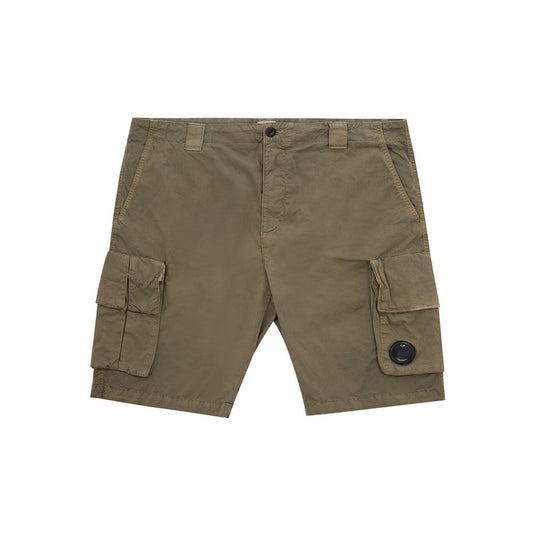 C.P. Company Military Chic Army Cotton Shorts