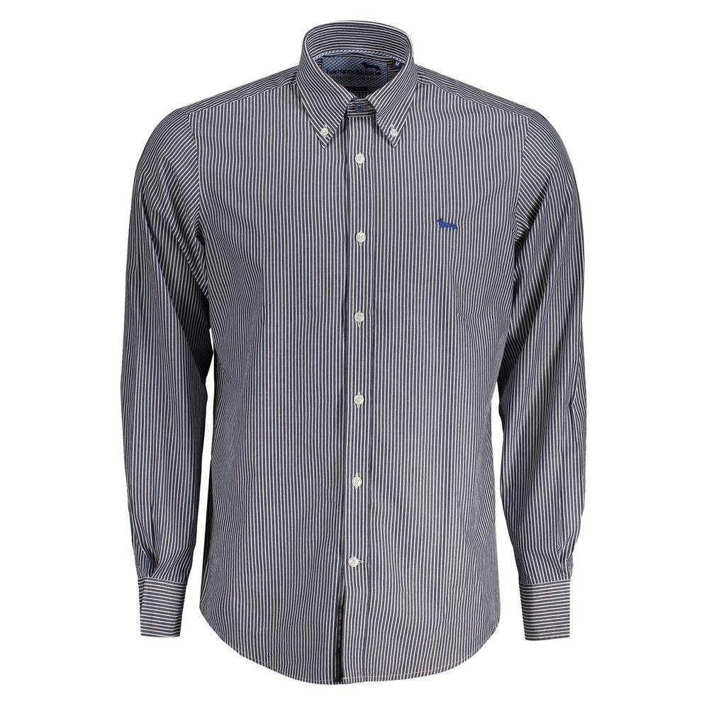 Harmont & Blaine Blue Cotton Shirt