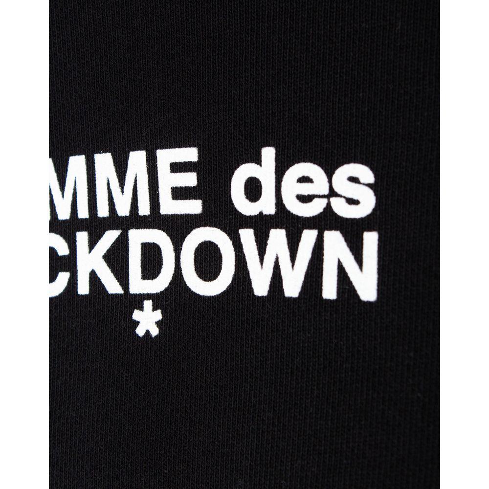 Comme Des Fuckdown Black Cotton Sweater