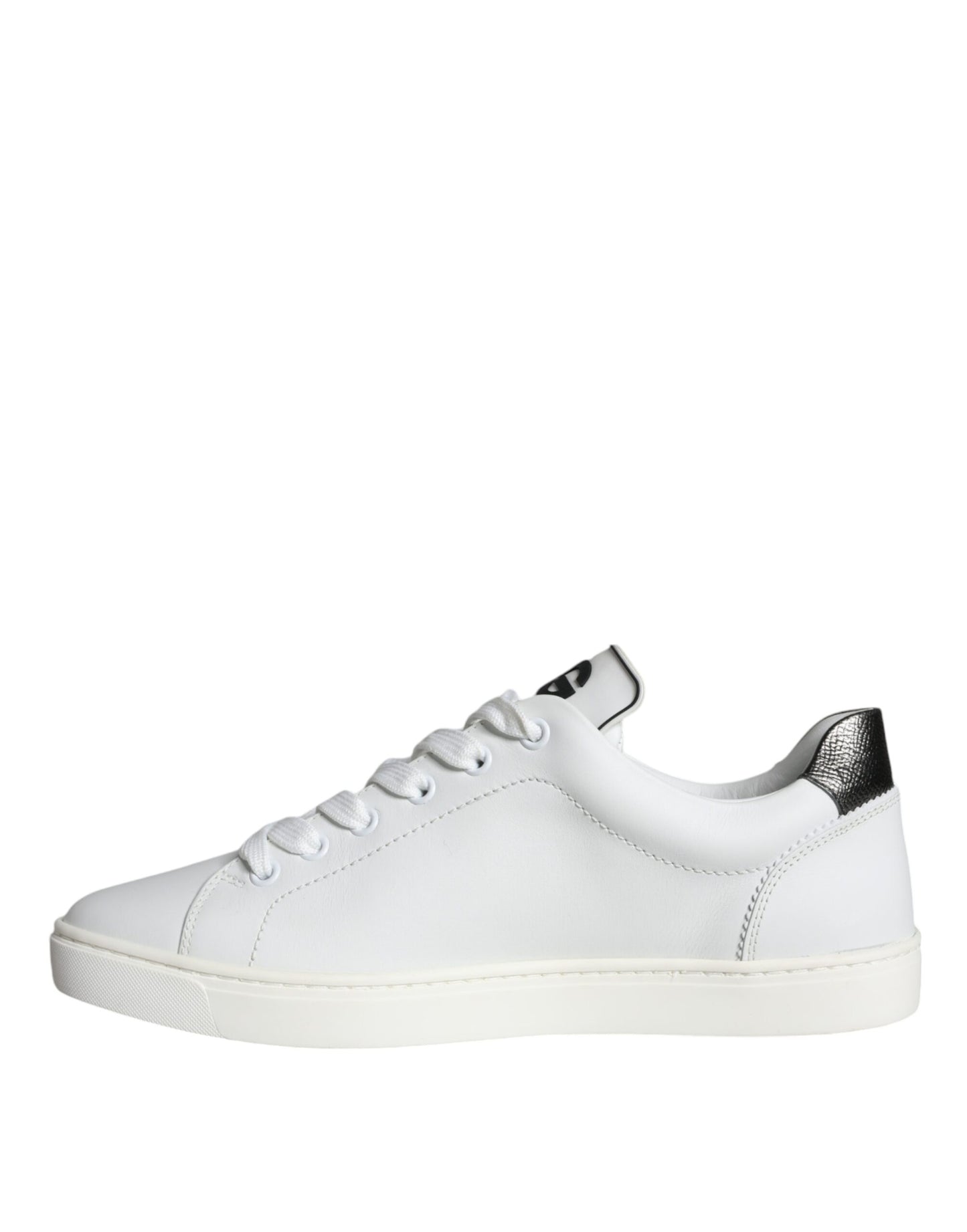 Dolce & Gabbana White Portofino Sacred Heart Sneakers Shoes