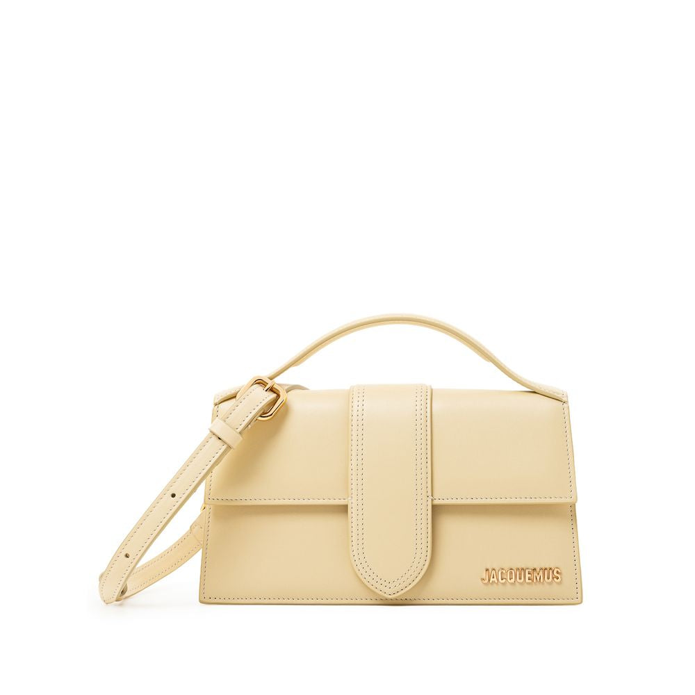 Jacquemus Yellow Leather Shoulder Bag