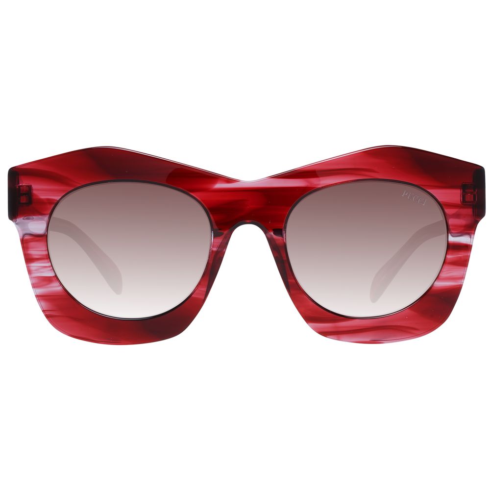 Emilio Pucci Red Women Sunglasses