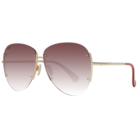 Max Mara Gold Women Sunglasses