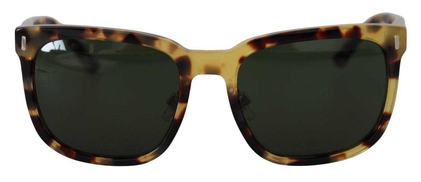 Dolce & Gabbana Elegant Wayfarer Havana Sunglasses